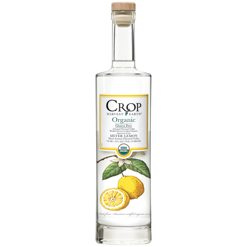 Crop Meyer Lemon Vodka 750ml (70 Proof)