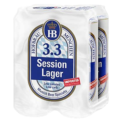 Hofbrau Session Lager 4pk 16oz