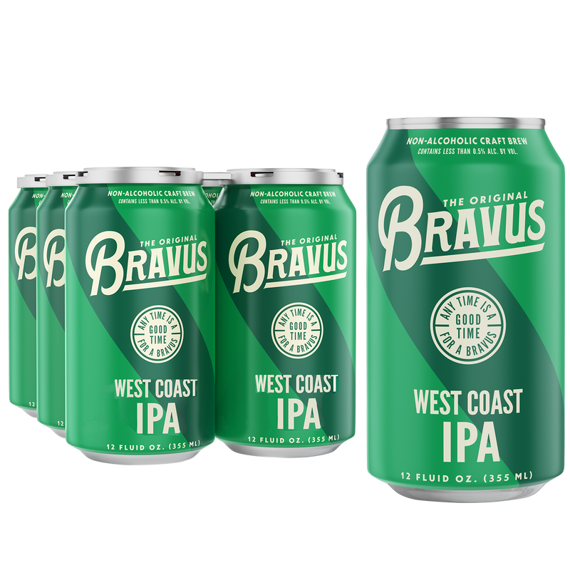 Bravus Brewing Co. Non-Alcoholic IPA 6pk 12oz Cans