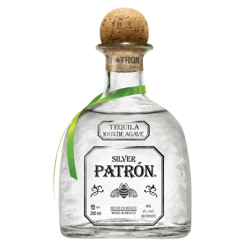Patron Silver Tequila 200ml (80 Proof)