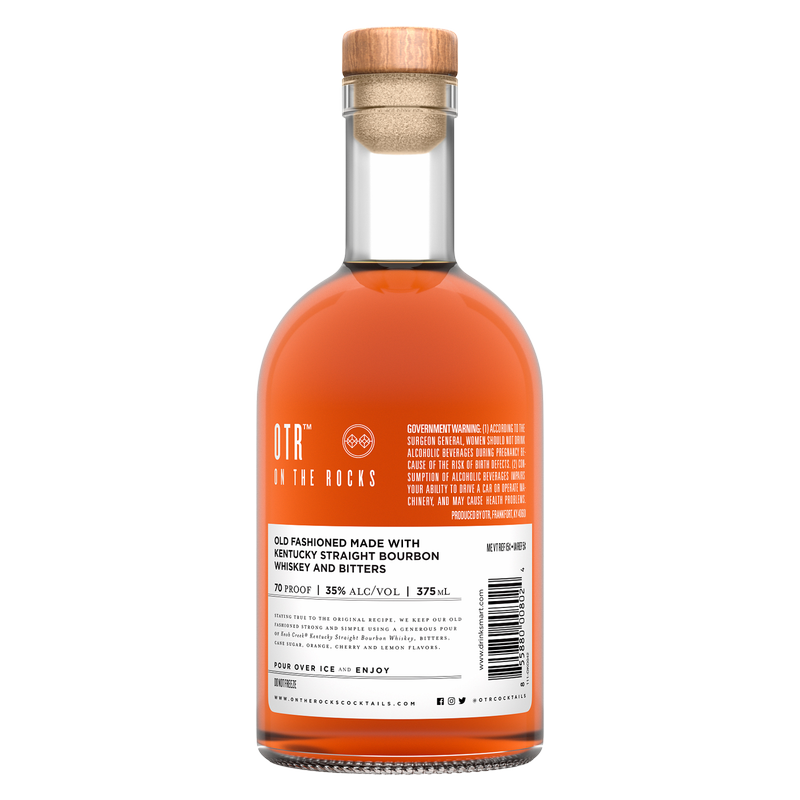 On The Rocks Old Fashioned 375ml (70 Proof)