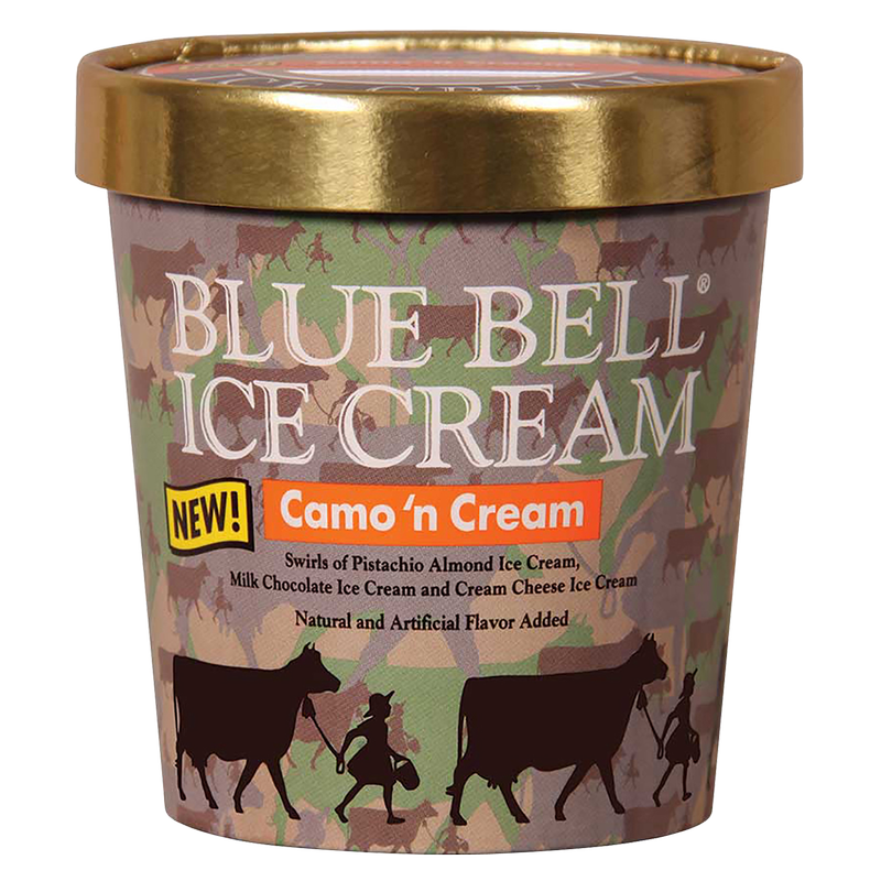 Blue Bell Camo'n Cream Pint
