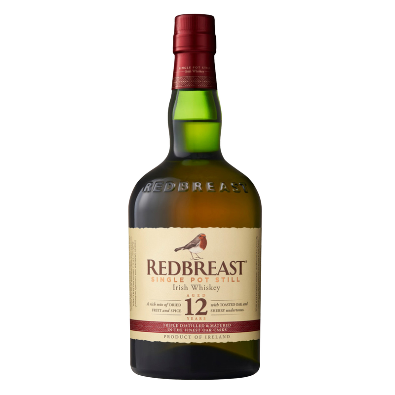 Redbreast 12 Yr Irish Whiskey 750ml (80 Proof)