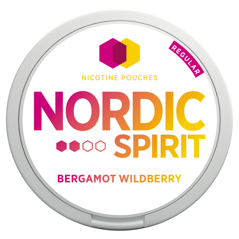 Nordic Spirit Bergamot Wildberry (6mg), 20pcs