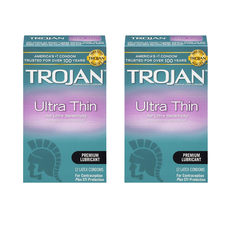 Buy Trojan Ultra Thin Lubricated Condoms | Canada's Premium Condom Choice