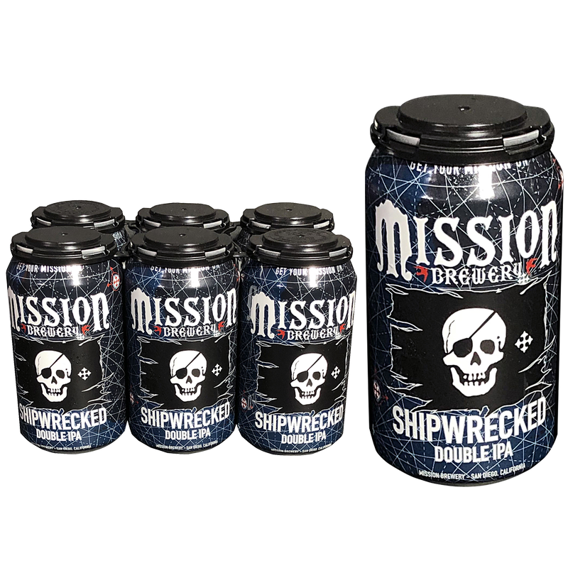 Mission Brewery Shipwrecked Double IPA 6pk 12oz Cans