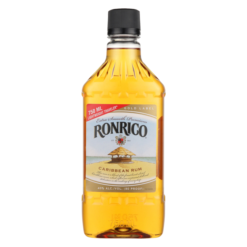 Ron Rico Gold Rum Plastic 750ml