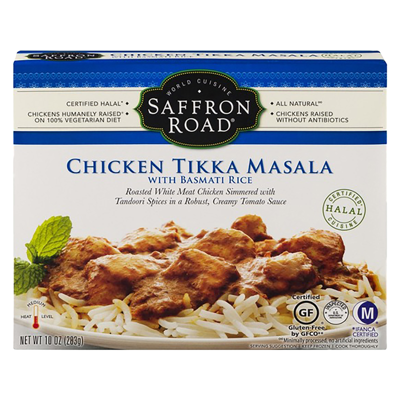Saffron Road Chicken Tikka Masala with Basmati Rice 10oz