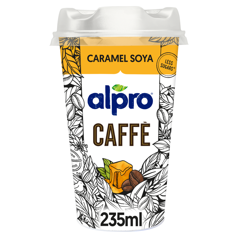 Alpro Caffe Latte Soya Caramel, 235ml