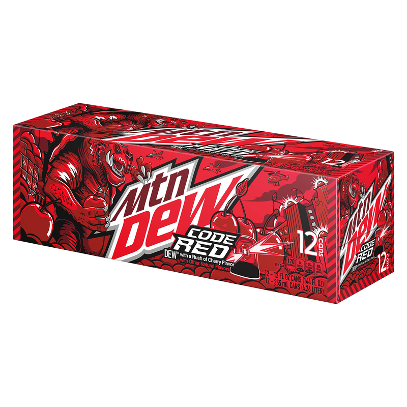 Mountain Dew Code Red 12oz 12pk