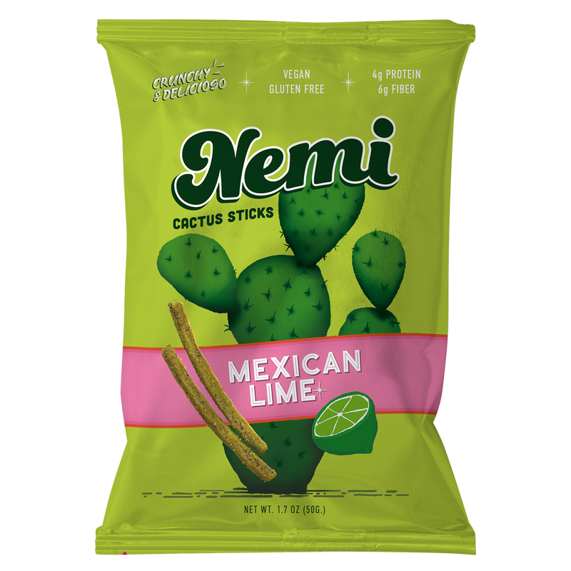 Nemi Snacks Mexican Lime Cactus Sticks 1.7oz