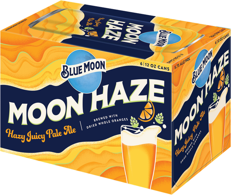 Blue Moon Moon Haze Pale Ale 6pk 12oz Can 5.7% ABV