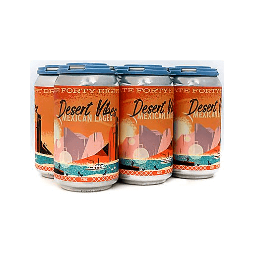 State Forty Eight Brewery Desert Vibes Mexican Lager 6pk 12oz Can
