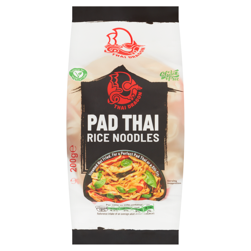 Thai Dragon Pad Thai Rice Noodles, 200g
