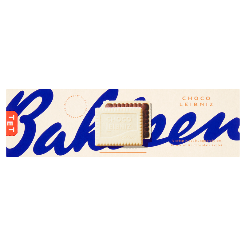 Bahlsen Choco Leibniz White Chocolate Biscuits, 125g