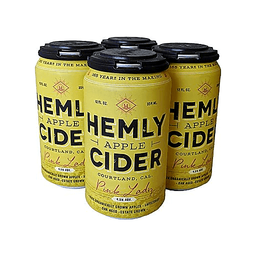Hemly Cider Pink Lady 4pk 12oz Can