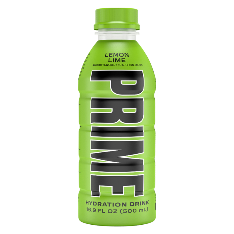 Prime Hydration Lemon Lime 16.9oz Bottle