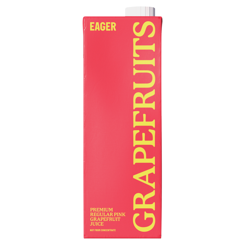 Eager Pink Grapefruit Juice, 1L