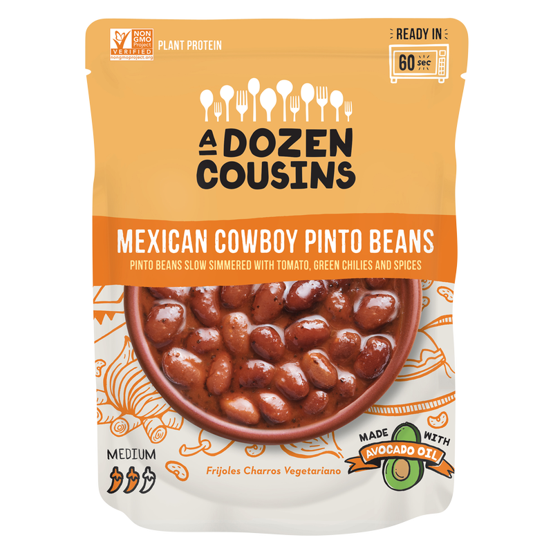 A Dozen Cousins Mexican Pinto Beans 10oz