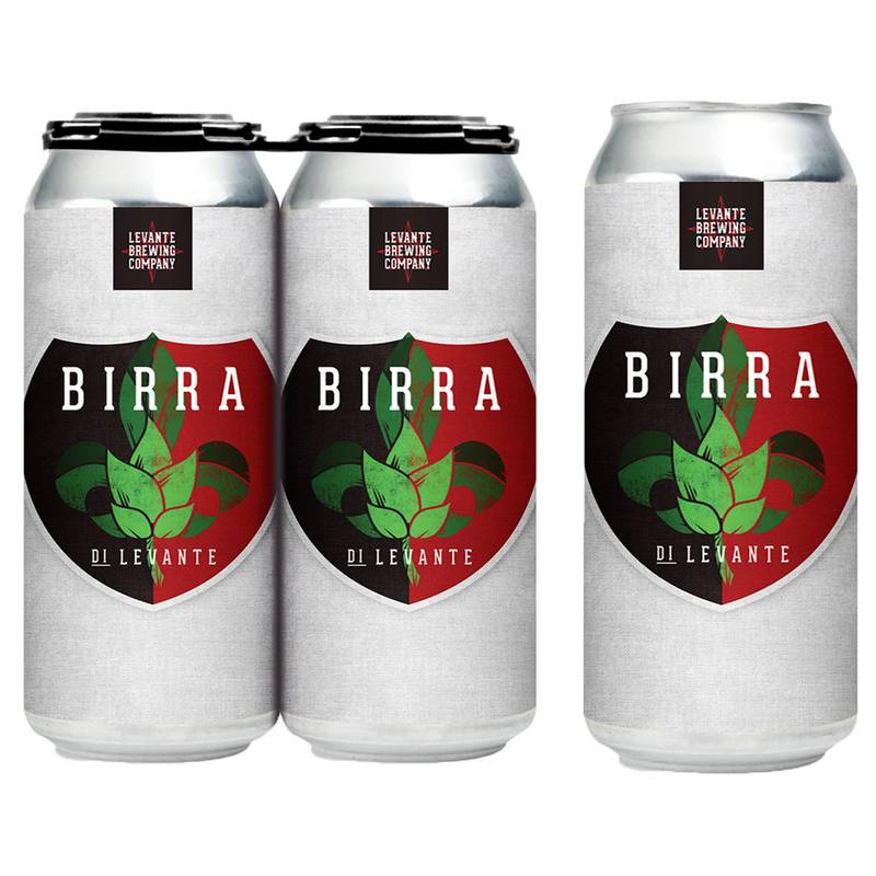 Levante Brewing Birra Di Levante Pilsner 4pk 16oz Can 5.0% ABV