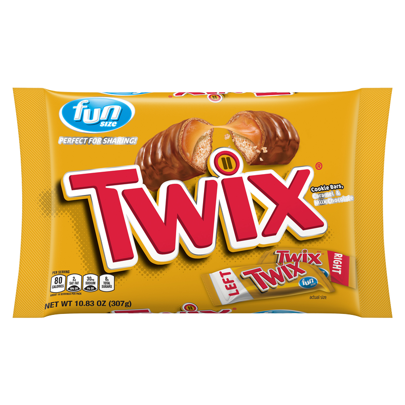 Twix Caramel Fun Size Candy Bars 10.83oz