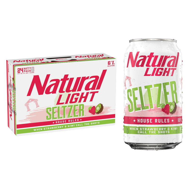 Natural Light Seltzer House Rules 24pk 12oz Can 6.0% ABV