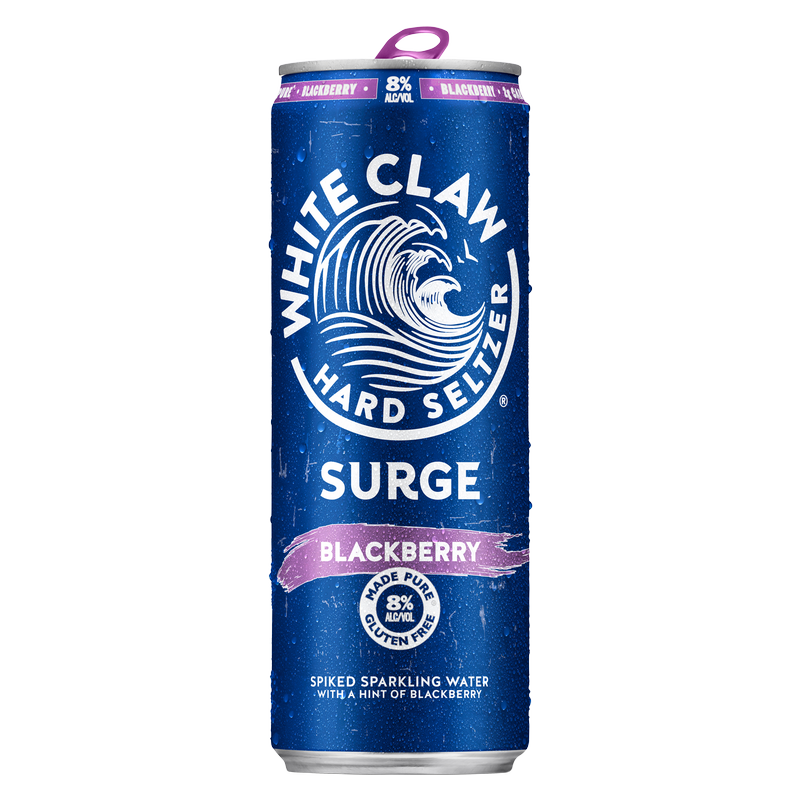 White Claw Surge Blackberry Single 12oz Can 8.0% ABV