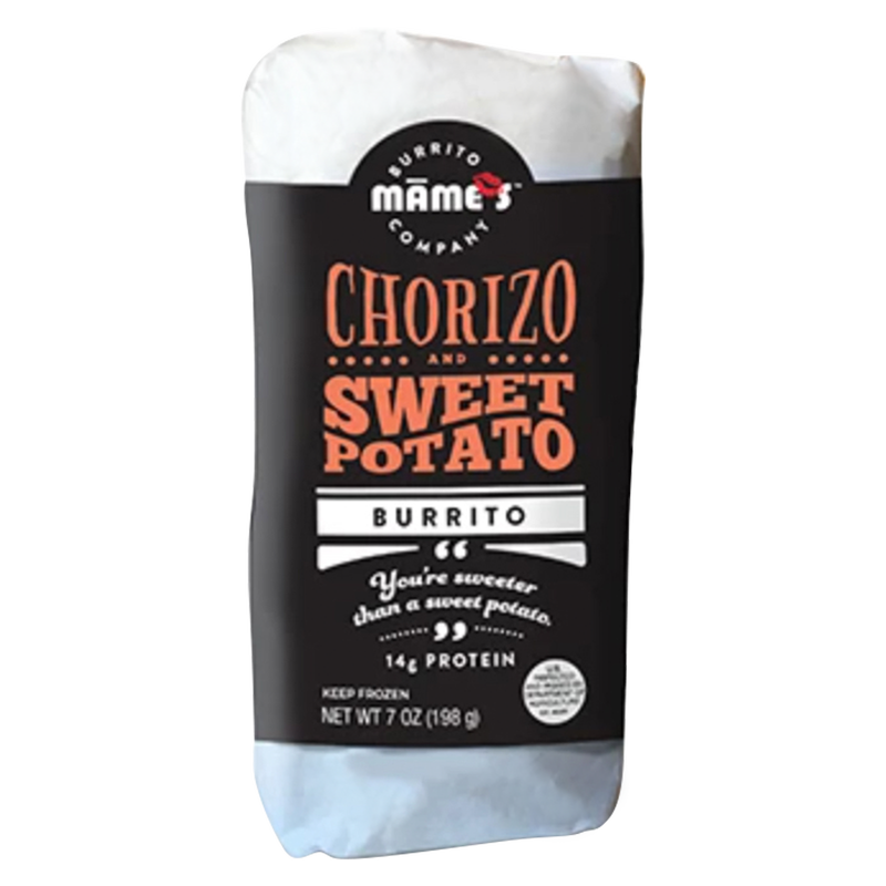 Mame's Sweet Potato Chorizo Burrito 7oz