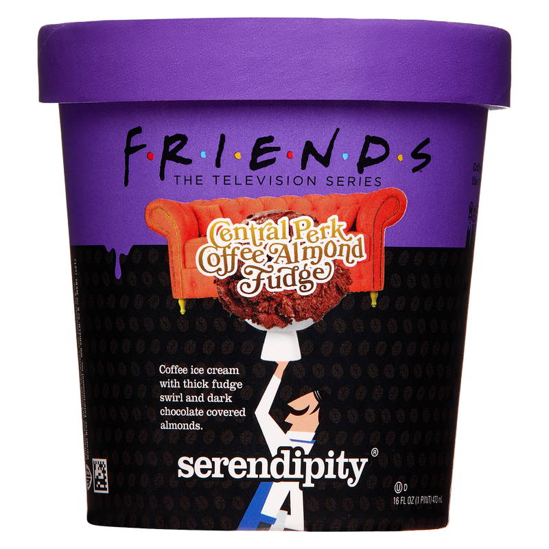 Serendipity Friends Coffee Almond Fudge Pint