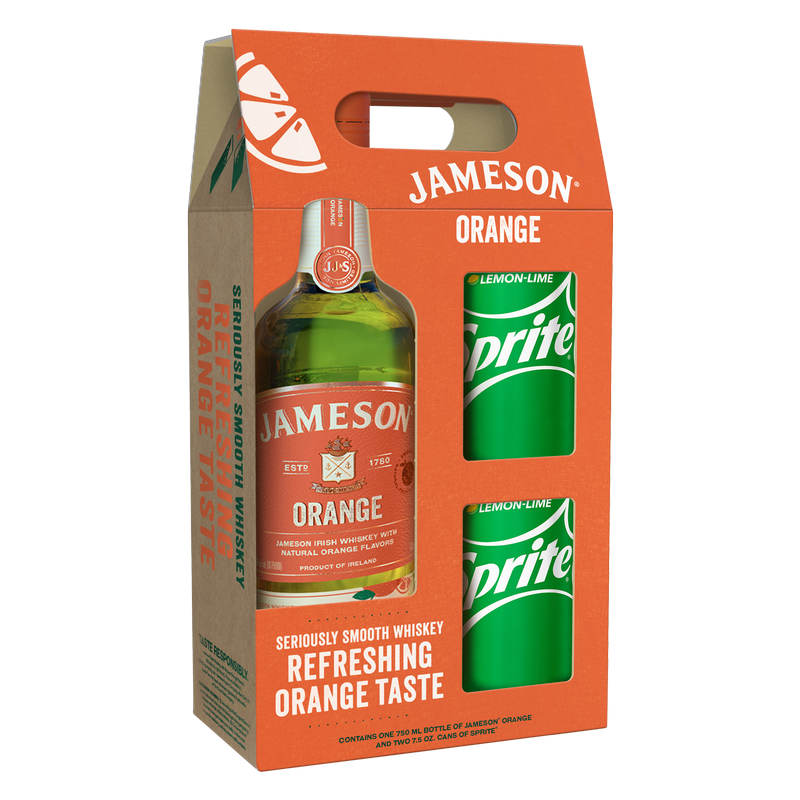 Jameson Orange Whiskey with Sprite Bundle
