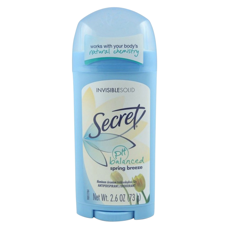 Secret Invisible Solid Spring Breeze Deodorant 1.6oz