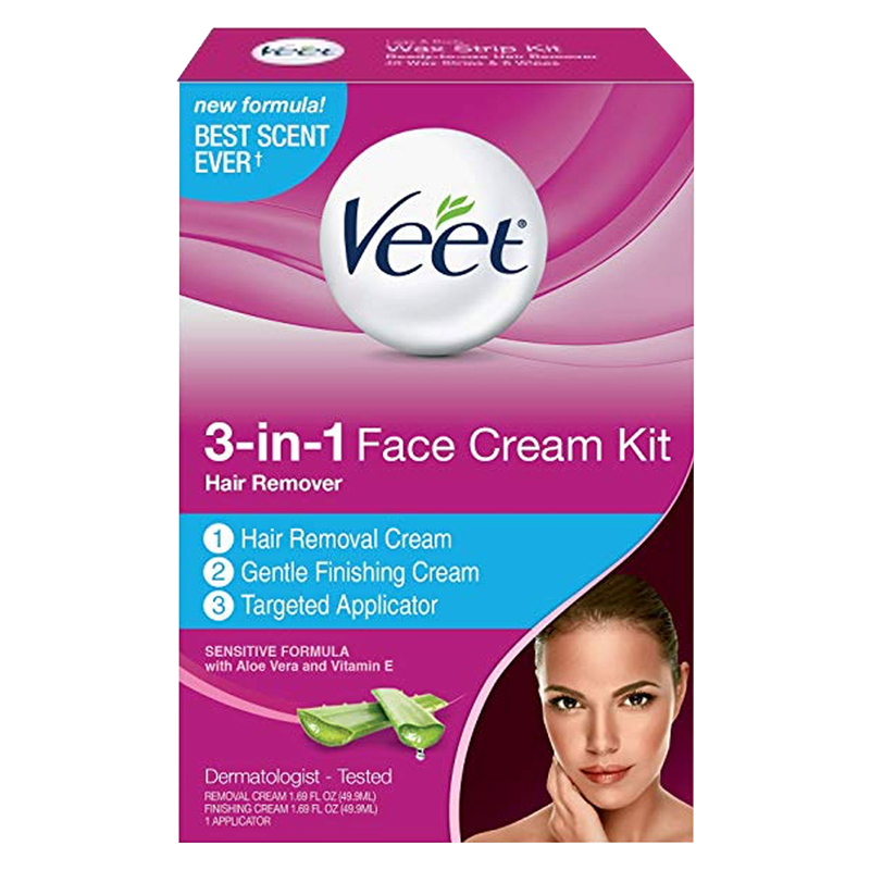 Veet Facial Hair Cream Kit