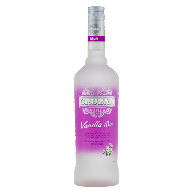 Cruzan Vanilla Rum 750ml (42 Proof) Alcohol fast delivery by App or