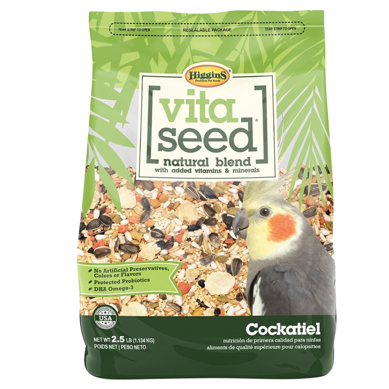 Higgins Vita Seed Cockatiel Food