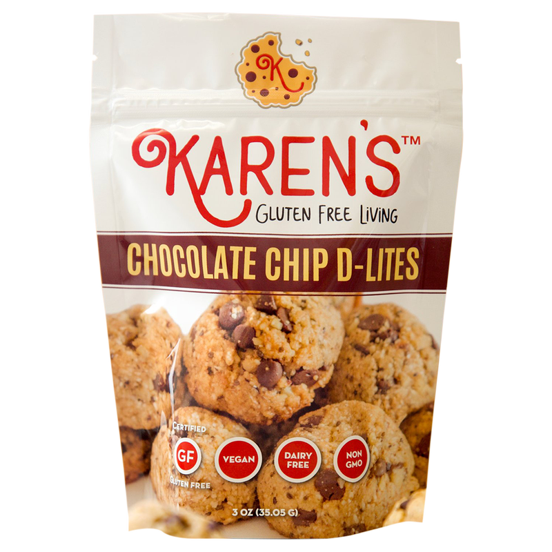 Karen's Gluten Free Chocolate Chip D-Lites Cookies 3oz