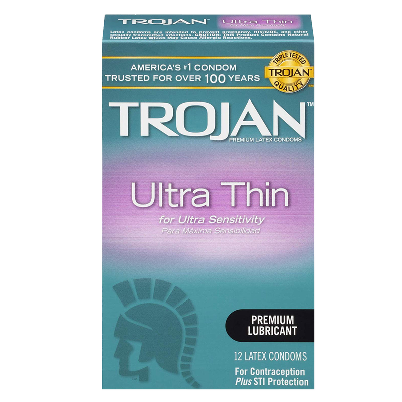 Trojan Ultra Thin Condoms 12ct