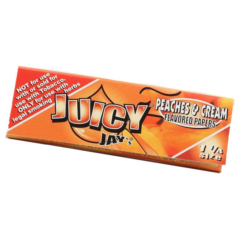 Juicy Jay's Peaches & Cream Rolling Papers King Size 1 1/4in