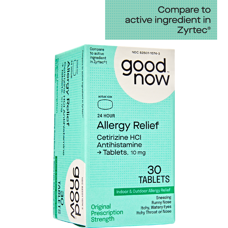 Goodnow Allergy Relief Cetirizine HCl 30 tablets
