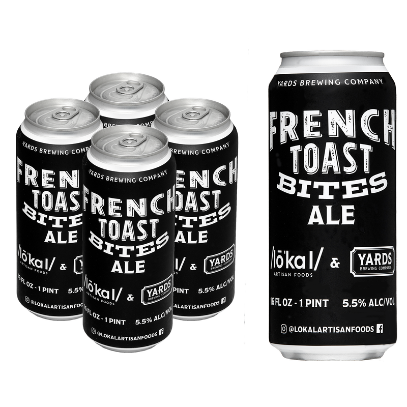 French Toast Bites Ale 4pk 16oz Can 5.5% ABV