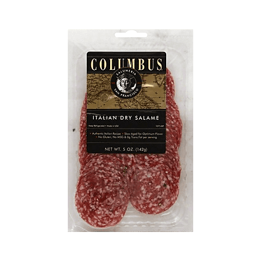 Columbus Sliced Salame Pack - 12oz