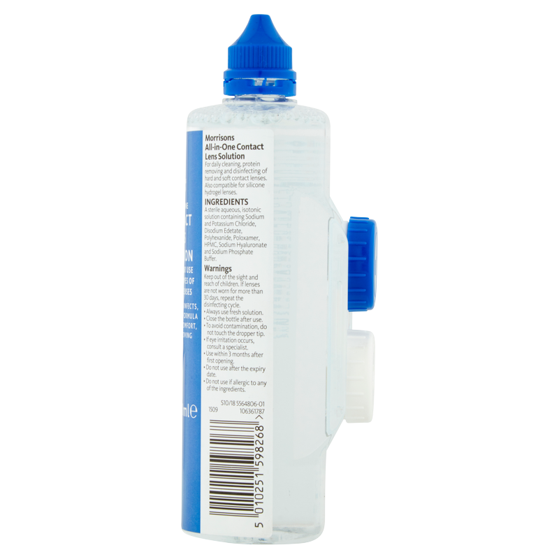 Morrisons Contact Lens Solution, 250ml Health fast delivery by App or