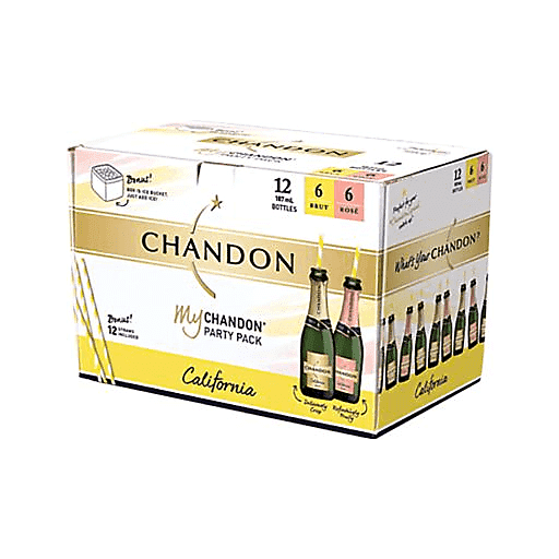 Chandon California Brut Sparkling Wine Party Pack 12pk 187ml