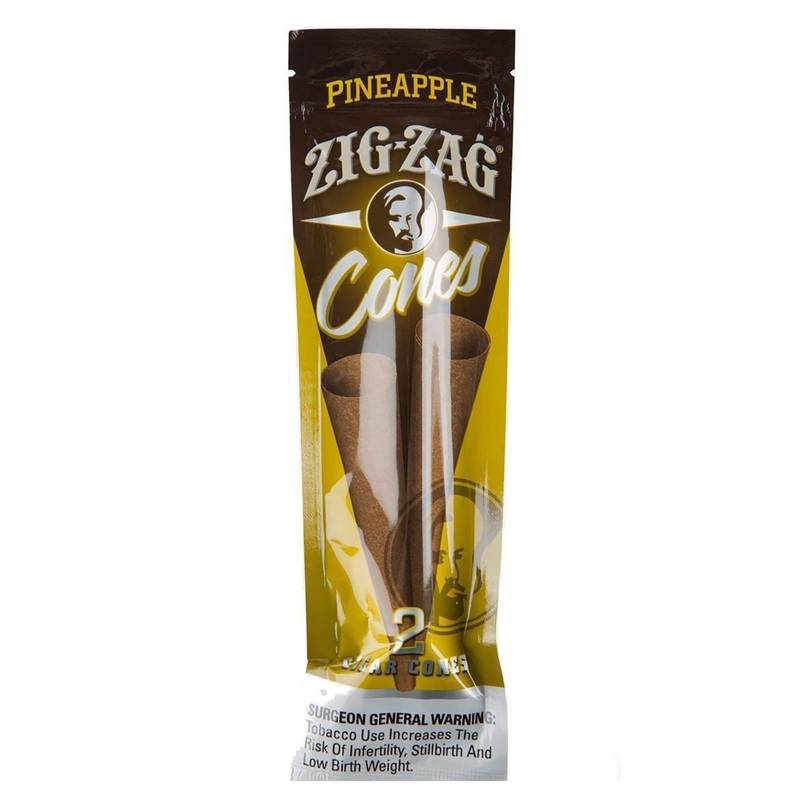 Zig Zag Pineapple Cones 2ct