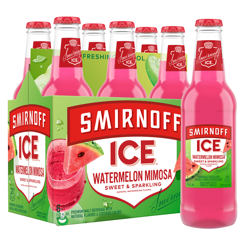 Smirnoff Ice Wtrmln Mimosa6pk 11.2oz Btl