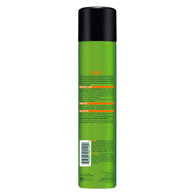 Garnier Fructis Style Sleek and Shine Anti-Humidity Hairspray 8.25oz