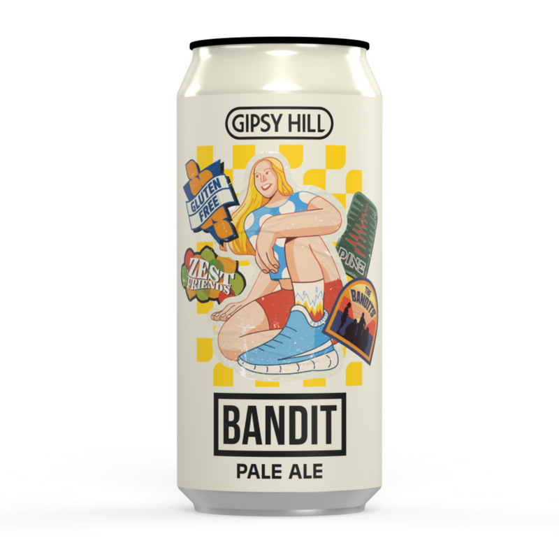Gipsy Hill Bandit Gluten Free Pale Ale, 440ml