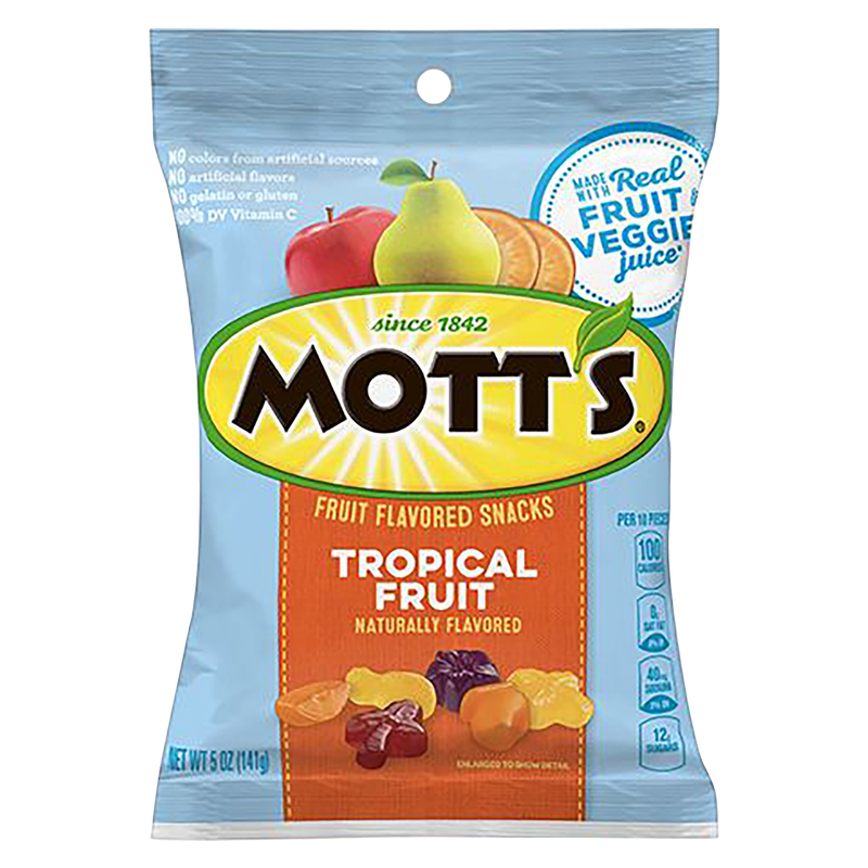 Mott's Tropical Fruit Snacks 5oz