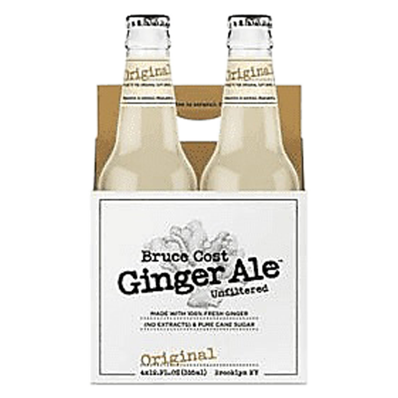 Bruce Cost Ginger Ale Original 4pk 12oz Can