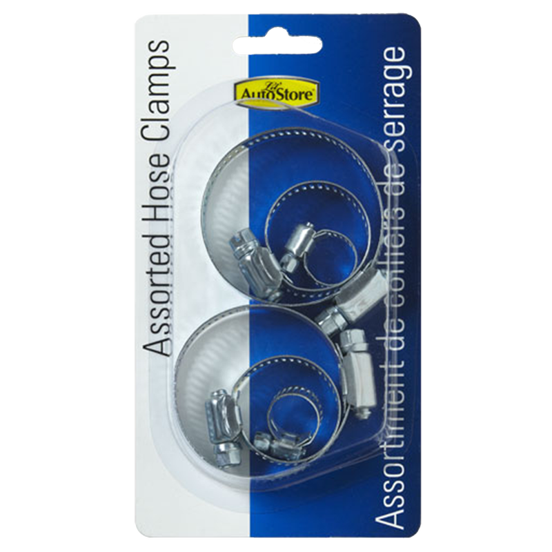 Lil Auto Store Assorted Hose Clamps 6ct