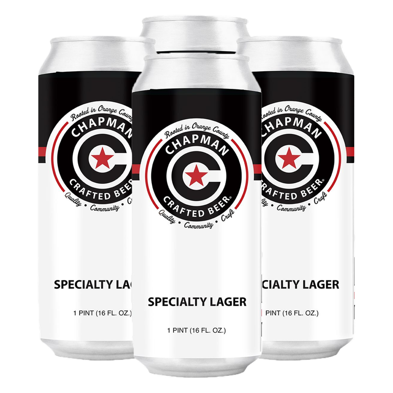 Chapman Crafted Beer Rotating Specialty Lager 4pk 16oz